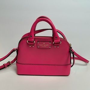 Kate Spade Sylvia Mini Dome Pink Satchel